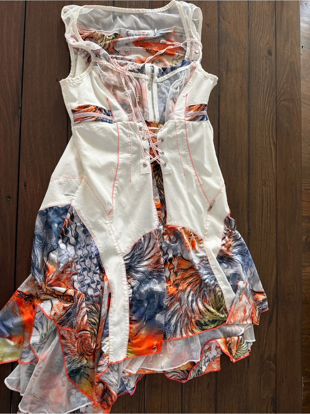 Cfait Pour Vous Flowy Dress Size 3 – Feminine Lightweight Casual Dress Size-3